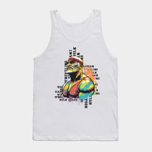 Wrestling Hulk black Tank Top